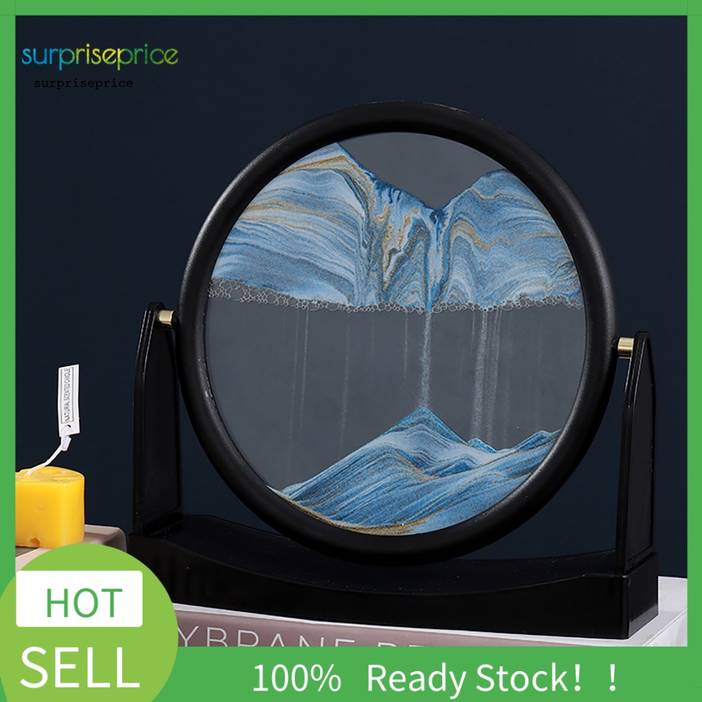 Spa Tranh Cát Thủy Tinh Trong Suốt Nhiều Lớp Tinh Xảo Giảm Căng Thẳng Trang Trí Phong Cảnh Gia Đình