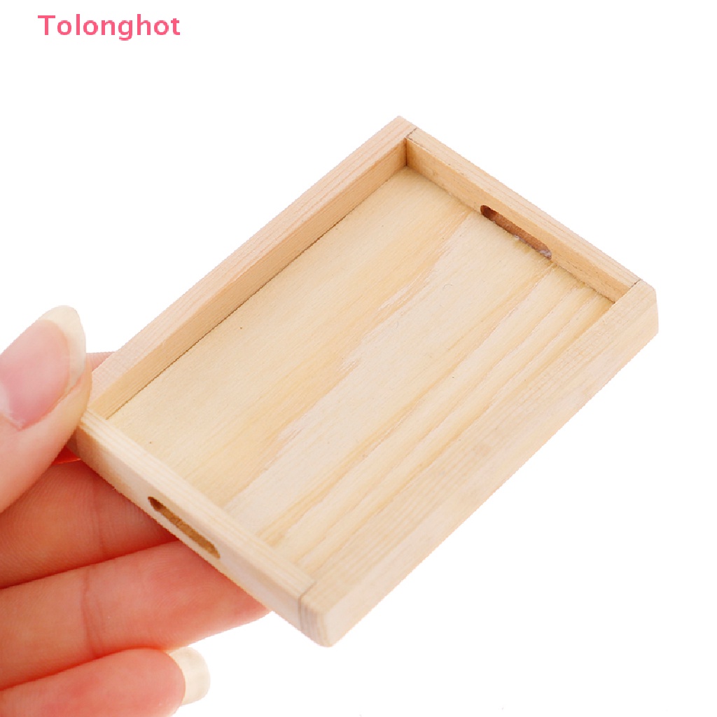 Bộ 2 Khay Đựng Đồ Dùng 1: 12 Độc Đáo Trang Trí Nhà Búp Bê