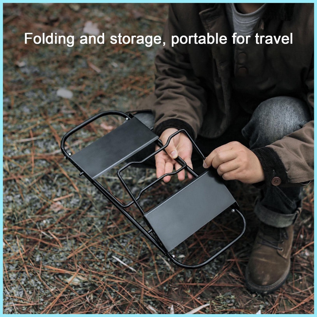 Giá Đỡ Bếp Lò Mini Di Động Có Thể Điều Chỉnh Chiều Cao Tiện Dụng Mang Theo Du Lịch Cắm Trại