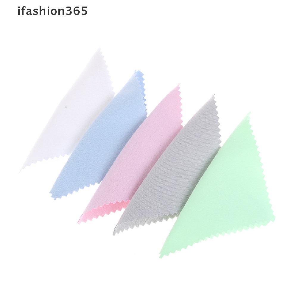 [ifashion365] Khăn Lau Đánh Bóng Trang Sức Mềm Mại 8x8cm * 100 VN