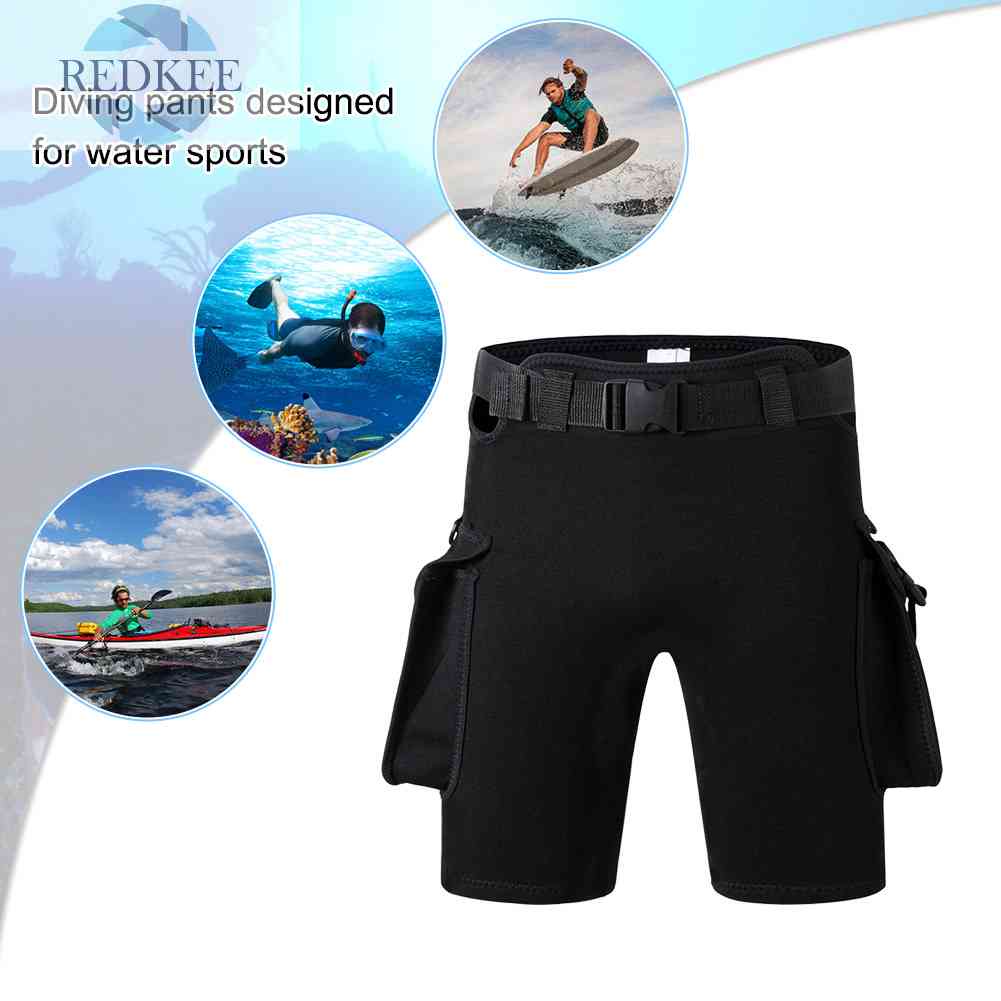 Quần Đùi Lặn Biển Bằng Cao Su Tổng Hợp Chống Trầy Xước