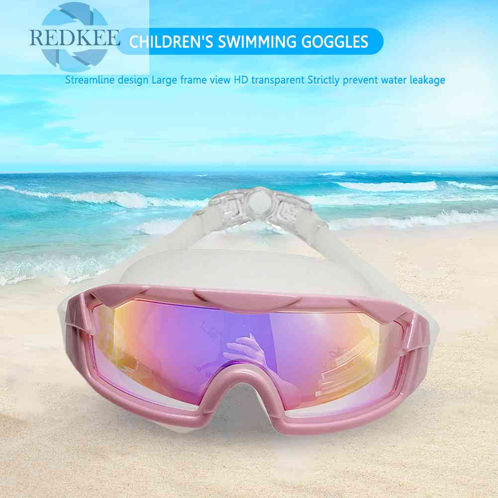 Kính Bơi Co Giãn Phong Cách Thể Thao Chuyên Nghiệp Cho Bé