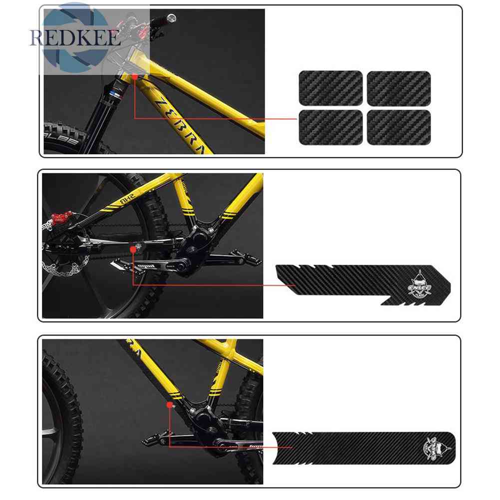 Sticker Dán Khung Xích Xe Đạp Leo Núi Chống Thấm Nước / Trầy Xước