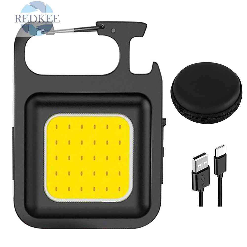 Đèn Pin LED COB Chống Thấm Nước Bỏ Túi Dùng Đi Cắm Trại / Leo Núi