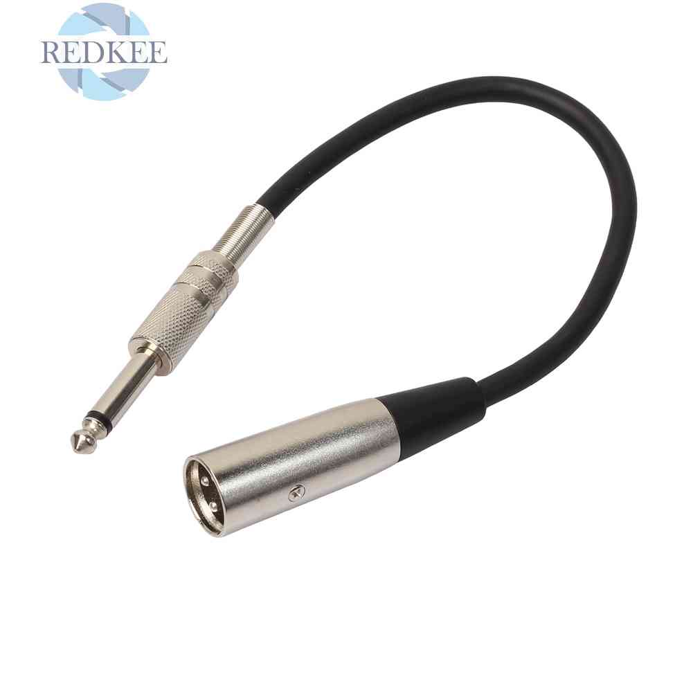 Giắc Chuyển Đổi Từ 3P XLR Male Sang 1 / 4