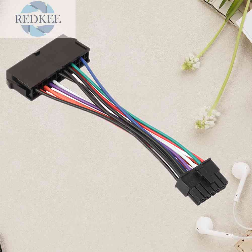 Đầu Chuyển Đổi ATX 24-Pin Female Sang 12-Pin Male PSU Cho Acer Q87H3