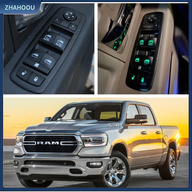 ☃Phụ Kiện Trang Trí Nhà Cửa Độc Đáo Sáng Tạo☃ Nút Điều Khiển Cửa Sổ Xe Hơi 4602863Phụ Kiện Chuyên Dụng Dành Cho Dodge Ram