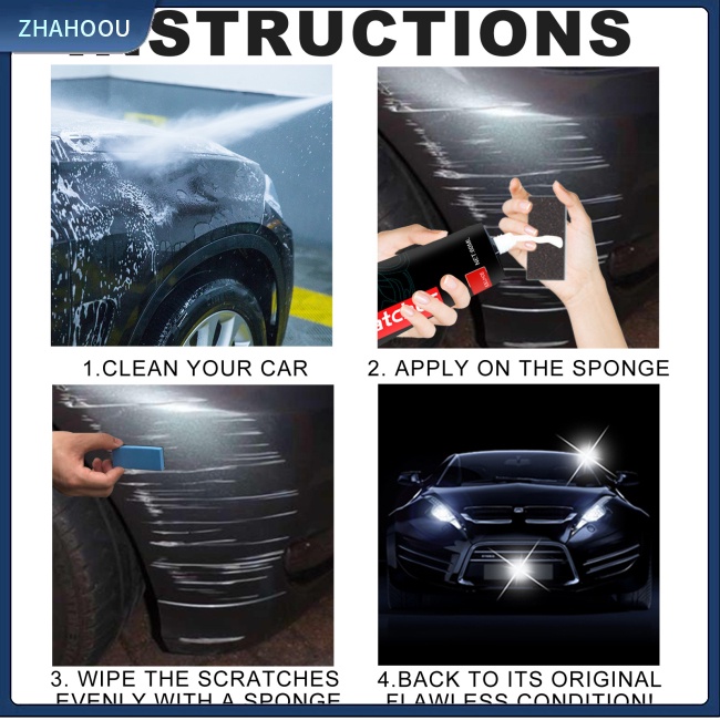 ☃Phụ Kiện Trang Trí Nhà Cửa Độc Đáo Sáng Tạo☃ Keo Dán Loại Bỏ Vết Trầy Xe Hơi Chuyên Dụng