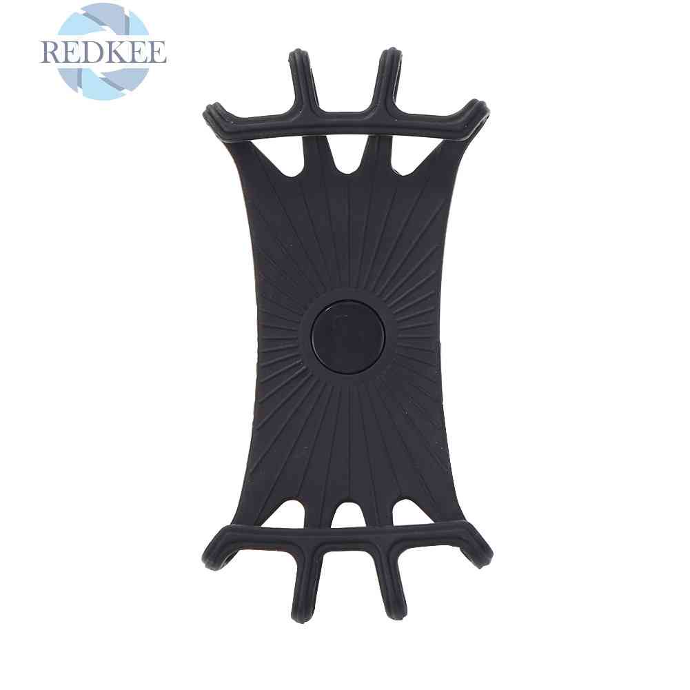 Giá Đỡ Điện Thoại Bằng Silicone Gắn Tay Lái Xe Đạp