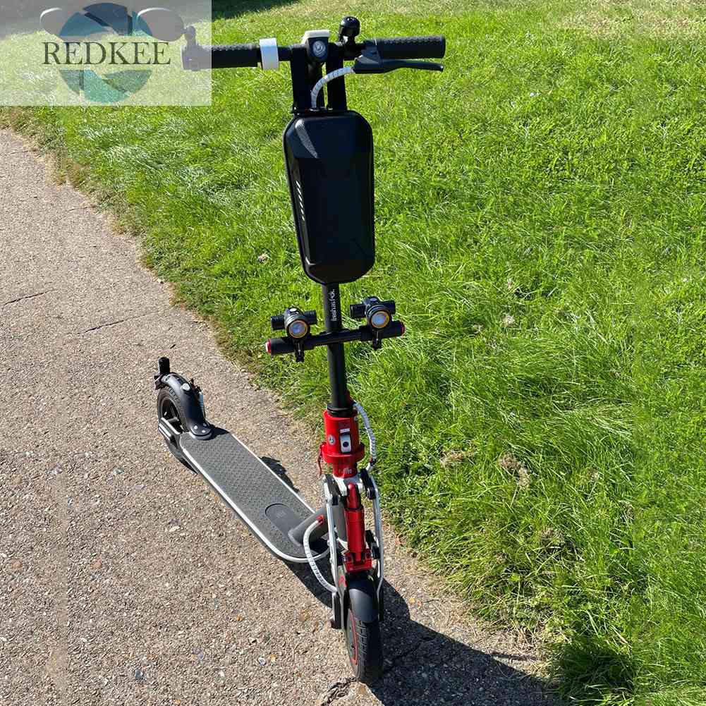 Đèn Pha LED Sạc USB Có Thể Điều Chỉnh Gắn Tay Lái Xe Scooter Điện