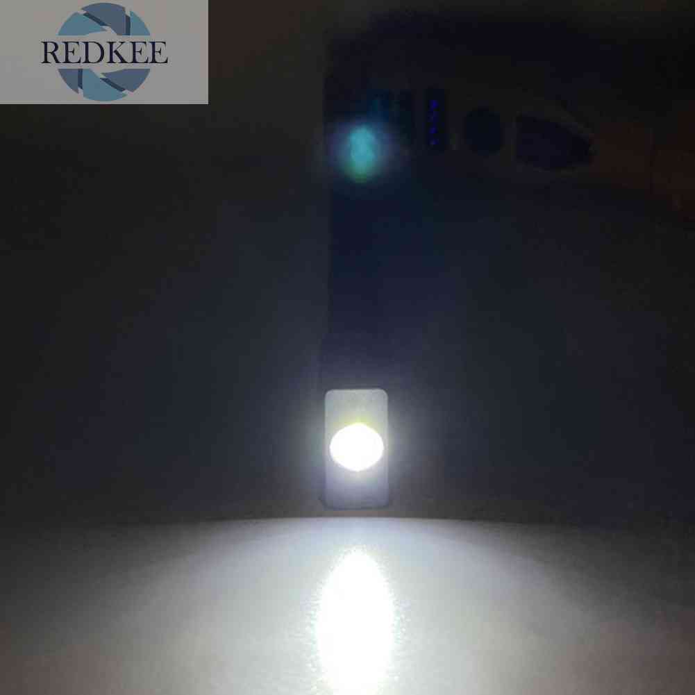 Đèn Pin Hai Mặt COB + XPE LED 400lm Chống Thấm Nước