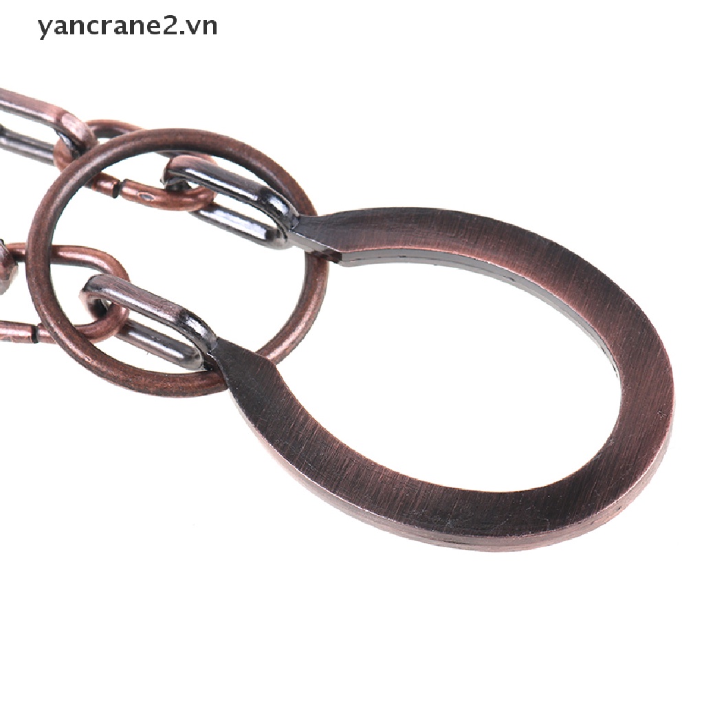 Đồ Chơi Xếp Hình Thử Thách Trí Não Bằng Kim Loại {yancrane2.vn} {YAN2}