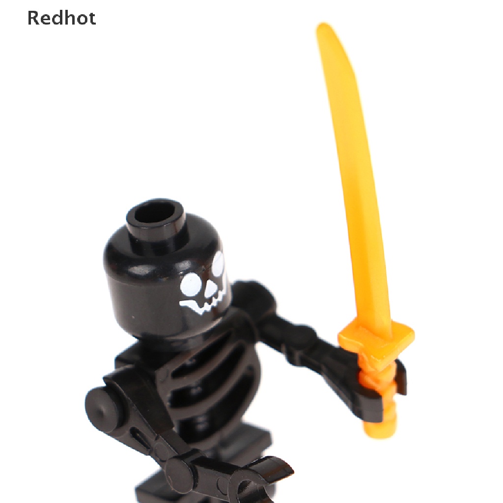 &lt; Redhot &gt; Bộ 4 Khối Xây Lâu Đài Cướp Biển Cánh Tay Thẳng / Cánh Tay Thẳng / Xoay Đa