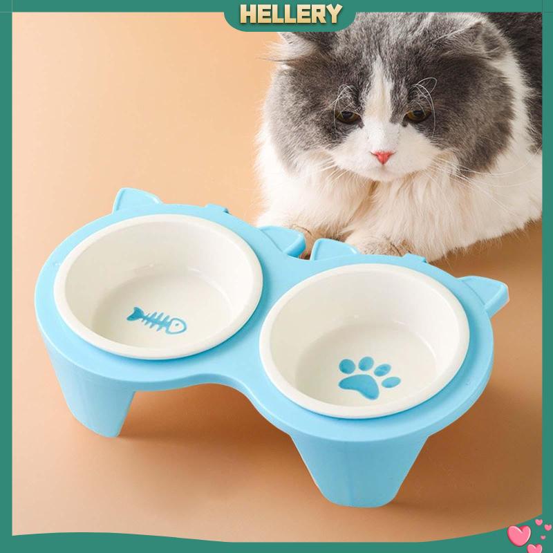 Tô Đựng Thức Ăn Cho Mèo Có Thể Nghiêng Và Hộp Đựng Thức Ăn