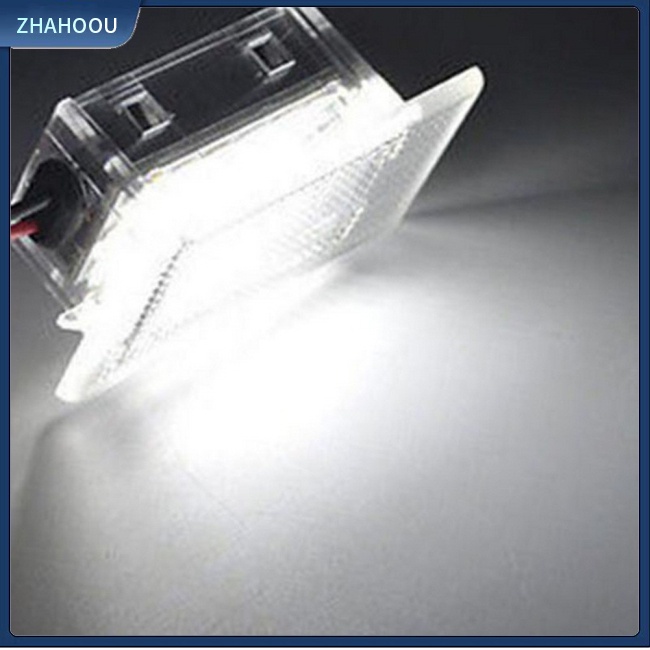 ☃Nhà Cửa☃ Set 2 Đèn Led 18 Bóng Gắn Biển Số Xe Ô Tô