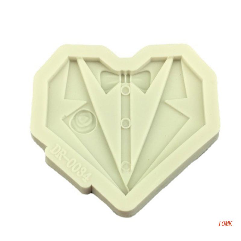 Khuôn Silicone Làm Bánh Hình Áo Sơ Mi 3D Độc Đáo