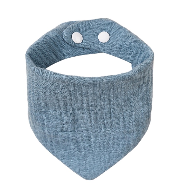 Yếm Ăn Hình Tam Giác Bằng Vải Mềm Thân Thiện Với Da Cho Bé Sơ Sinh