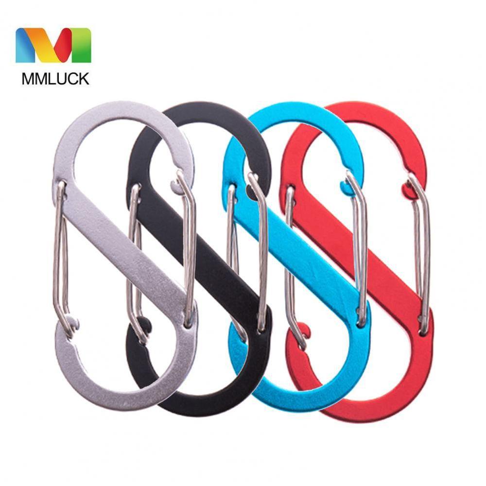 Móc Khóa Chữ S Đa Năng Dùng Leo Núi / Cắm Trại Chuyên Dụng