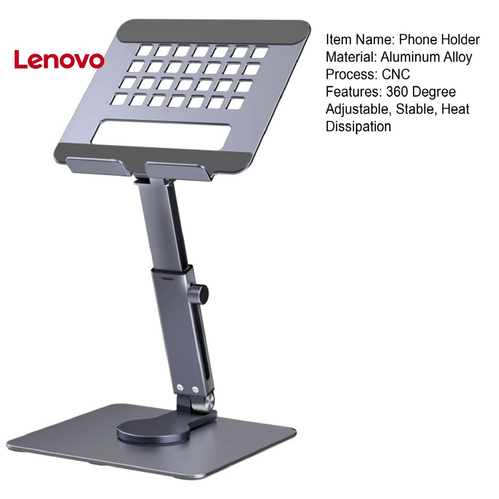 Giá Đỡ Điện Thoại / Máy Tính Bảng Bằng Hợp Kim Nhôm Hình Hoa Hướng Dương Xoay 360 Độ Chống Trượt Có Thể Điều Chỉnh Độ Cao