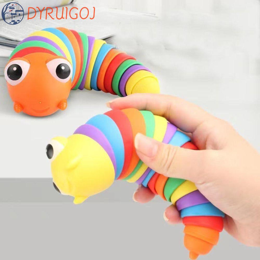Con Quay Đồ Chơi Fidget Spinner DYRUIDOJ 3d HìNh Con Sâu GiúP GiảM Stress