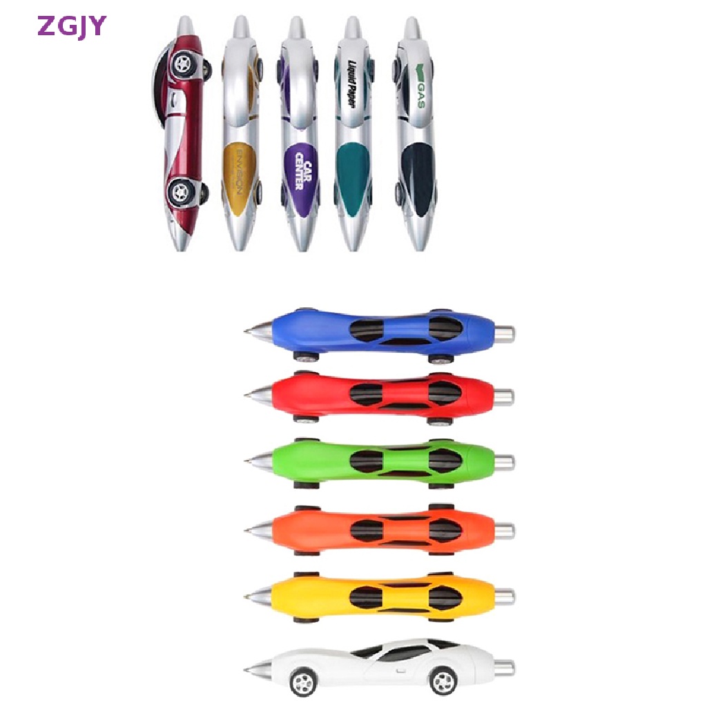 1 Bút Bi Thiết Kế Hình Xe Đua Sáng Tạo Vui Nhộn Cho Bé Mới