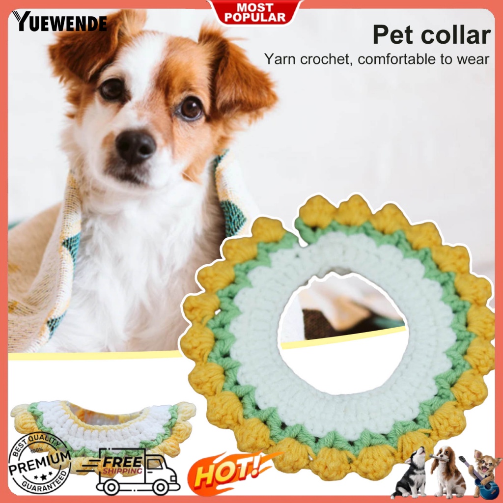 Vòng Cổ Đan Len Xinh Xắn Cho Thú Cưng
