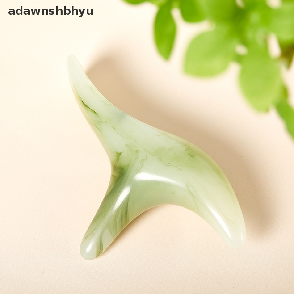 1 Dụng Cụ Massage Chân Hình Tam Giác Bằng Nhựa Resin Hổ Phách