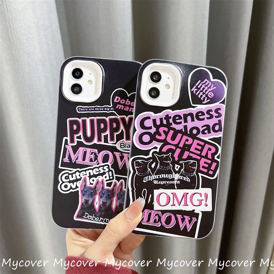 Ốp Điện Thoại Silicon Họa Tiết Chú Chó Doberman Dễ Thương Cho Iphone 11 12 13 14 Pro Max X Xr Xs 8 7 6 Plus SE 2020