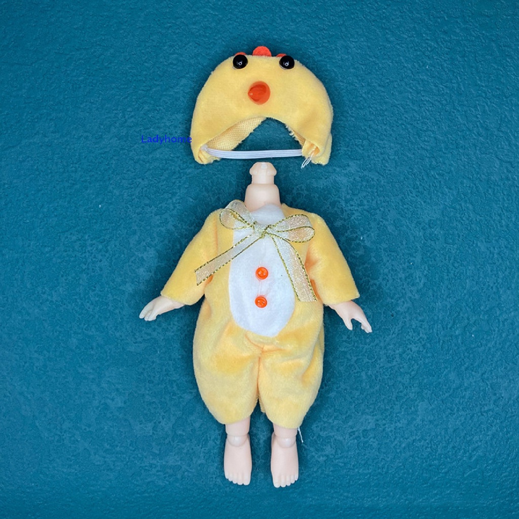 Búp Bê BJD 16CM Kèm Băng Đô Xinh Xắn