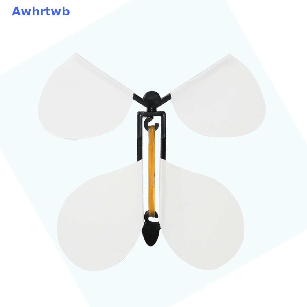 Awhrtwb Đồ Chơi Bướm Trắng Bay Nghệ Thuật Sáng Tạo Vui Nhộn Kèm Túi OPP Mới