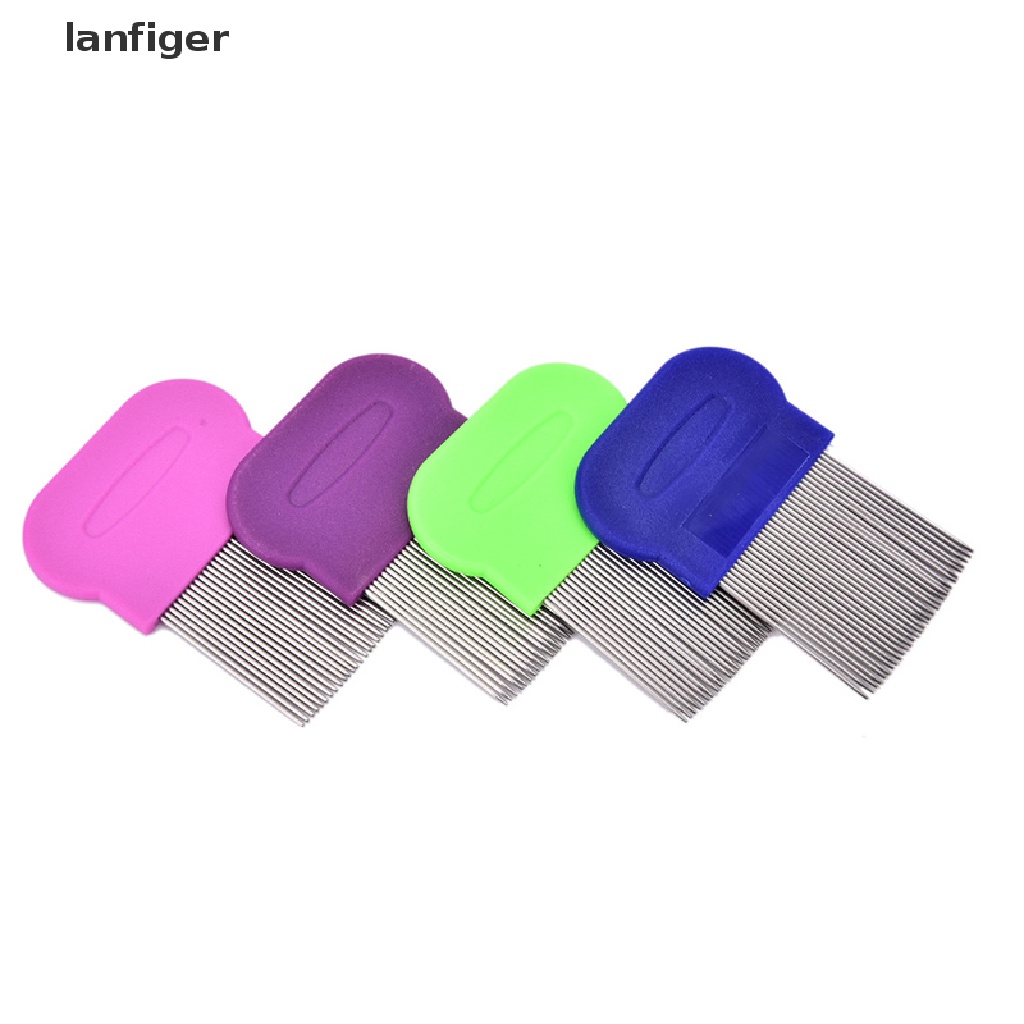 Lanf Lược Chải Tóc Anoplura Flea Cootie Bằng Thép Không Gỉ Cho Trẻ Em