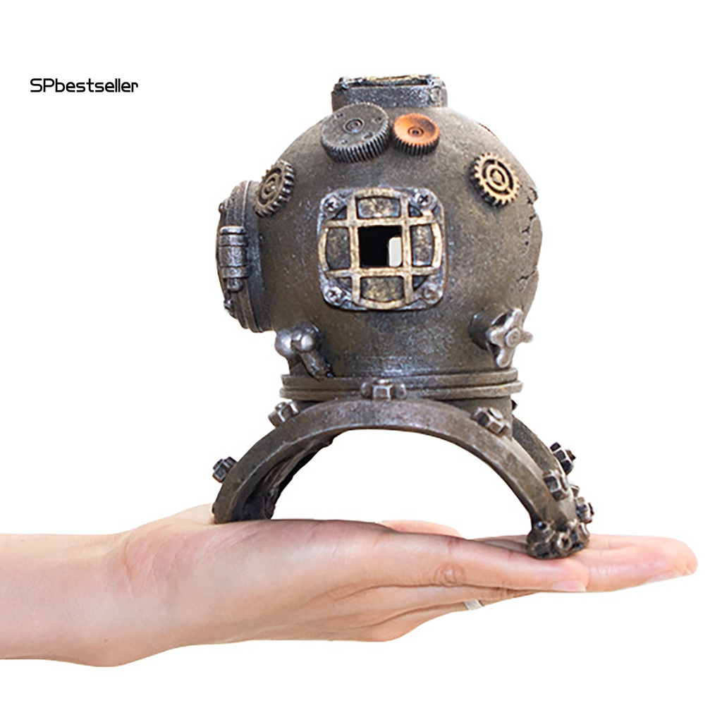 Mô Hình Viên Con Nhộng Không Gian Dùng Trang Trí Bể Cá