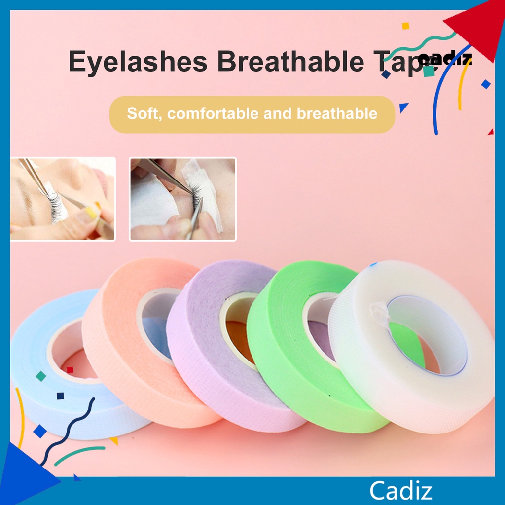 Set 3 Cuộn Băng Keo Dán Lông Mi Bằng PE Mềm Mại Thoáng Khí An Toàn Cho Nữ