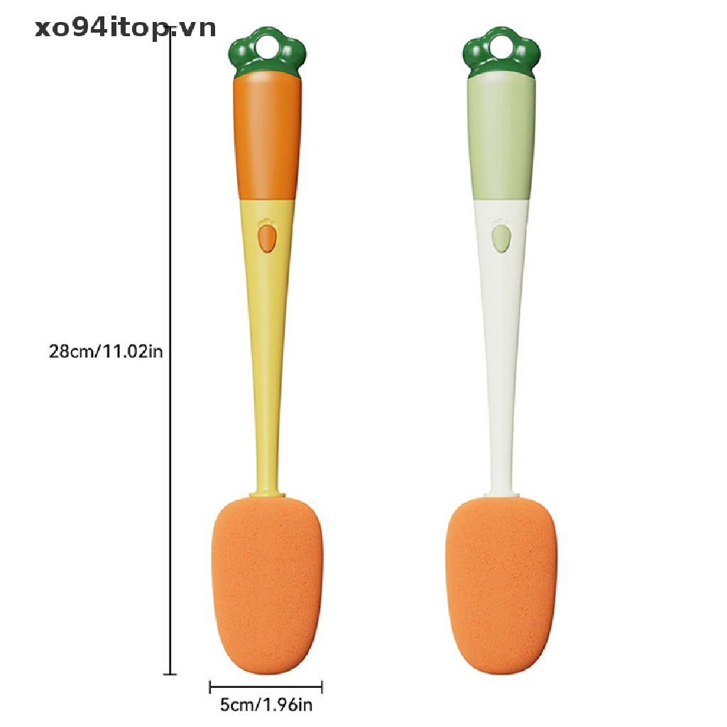 Cọ Rửa Ly 3 Trong 1 Cán Dài Tiện Lợi