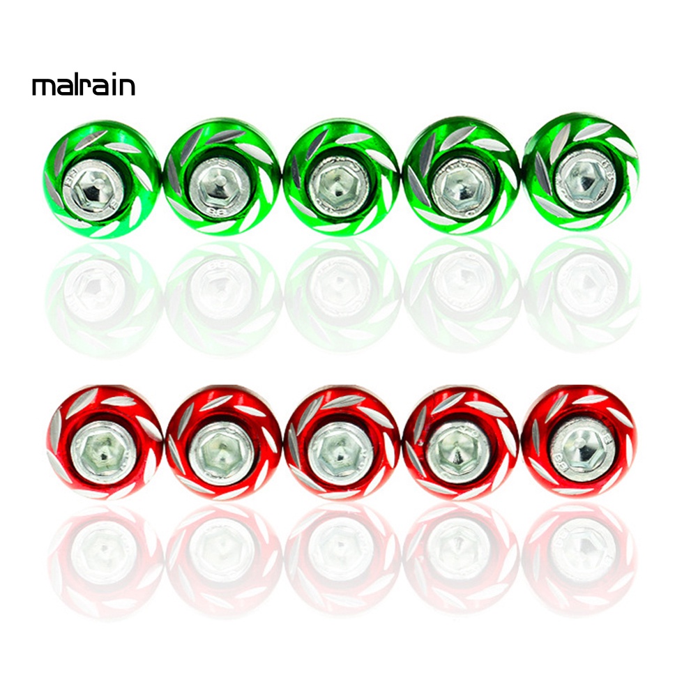 Bộ 5 Ốc Vít Hợp Kim Nhôm 6mm Chuyên Dụng Cho Xe Mô Tô