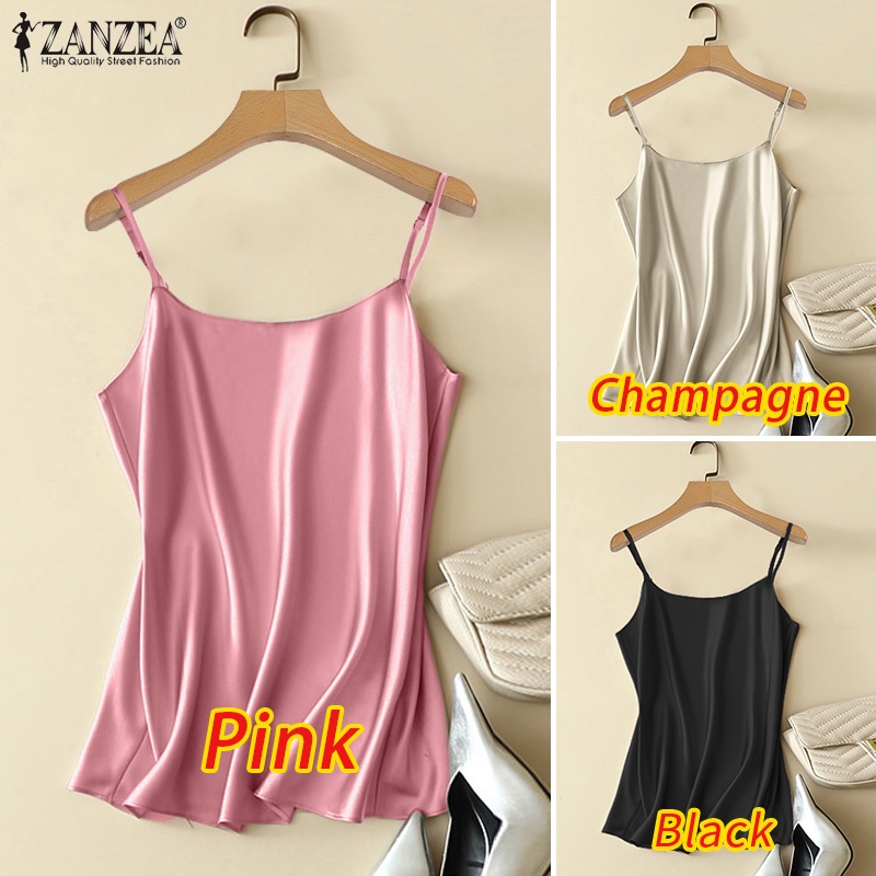 Áo nữ ZANZEA không tay cổ vuông thời trang quyến rũ