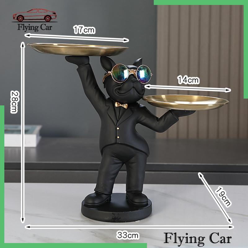 Giá Đỡ Kẹo Hình Chú Chó Bằng Nhựa Resin Để Bàn Trang Trí