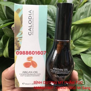 Tinh dầu phục hồi Calodia Argan Oil bóng tóc 55ml *NEW*