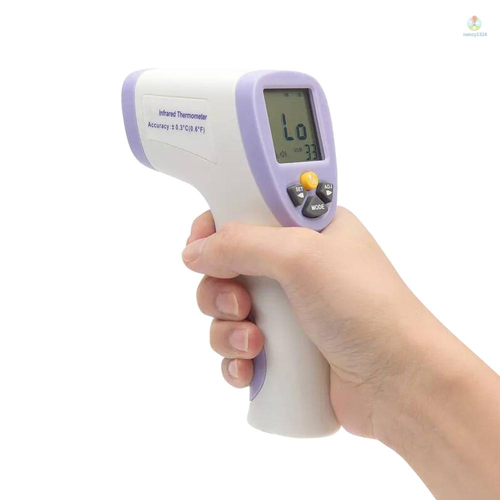 Nhiệt Kế Hồng Ngoại Thông Minh Không Tiếp Xúc Màn Hình LCD Cho Trẻ Em Và Người Lớn