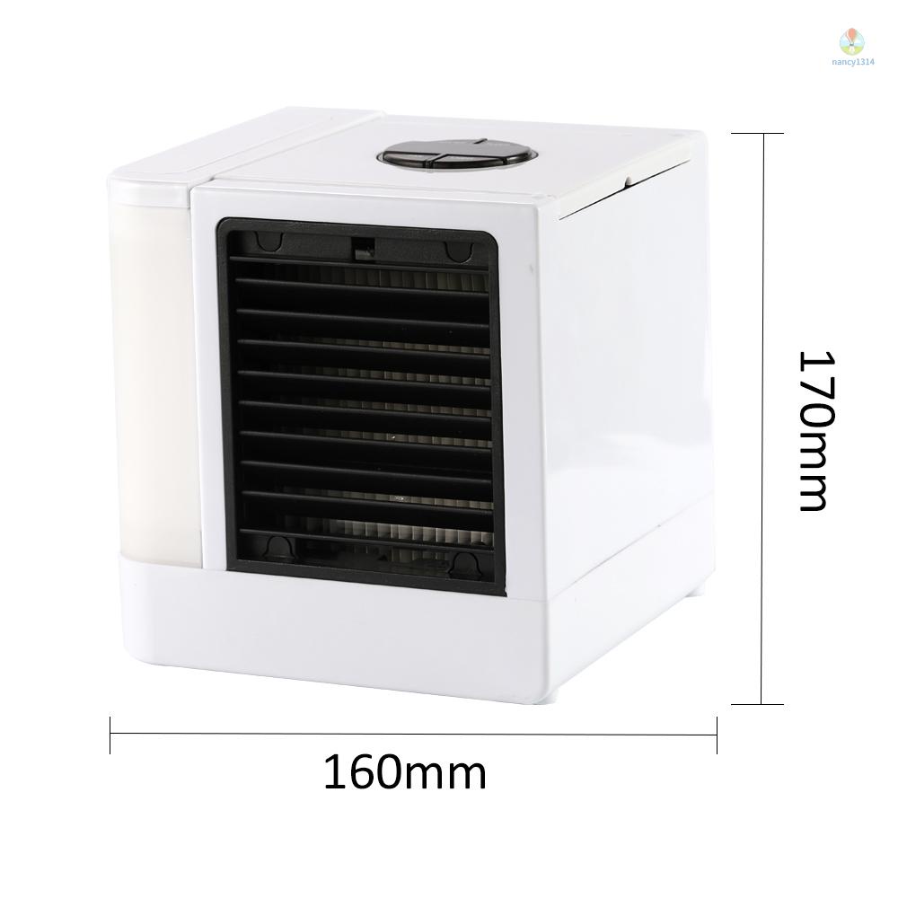 Quạt Điều Hòa Mini Có Đèn LED Yên Tĩnh Nhanh Chóng Và Dễ Dàng Làm Mát Không Khí Cho Nhà Ở / Văn Phòng