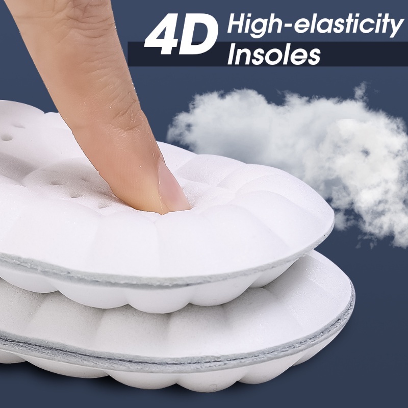 Miếng Lót Giày Cotton Siêu Mềm Co Giãn Thoáng Khí Giảm Xóc Dành Cho Nam Và Nữ