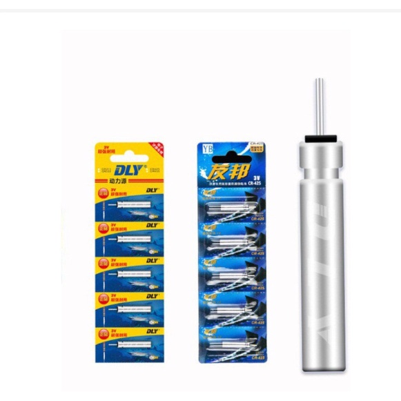 Pin Điện Tử CR-425  Lắp Phao Câu Đài Câu Đêm PIN-CR-425, Pin Phao Đêm