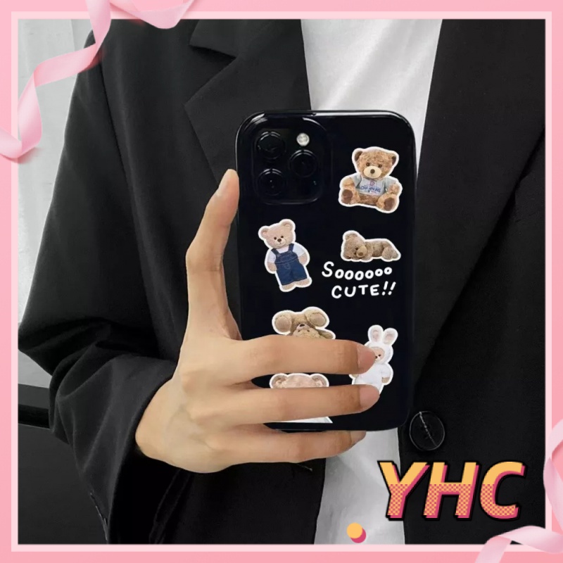 Ốp lưng phone Vỏ mềm thạch gấu nhỏ dễ thương được áp dụng Cho iPhone 6 / 6S / 6splus / se / 7 / 7plus / 8 / 8plus / X / xs / xsmax / 11 / 12 / 13 / 14 / pro max-514