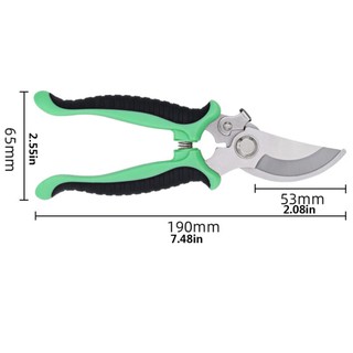 Professional Sharp Bypass Pruning Shears Tree Trimmers Garden Beak Scissors