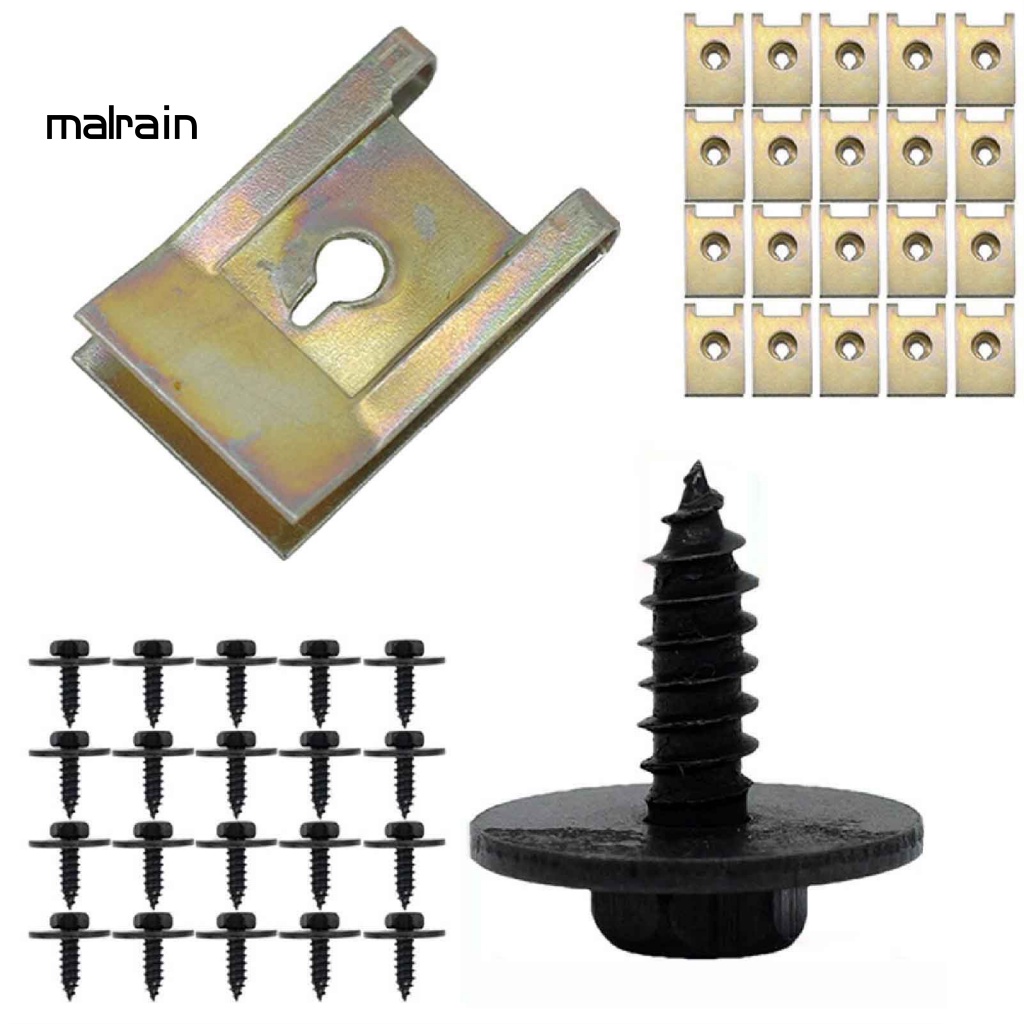 Set 40 Ốc Vít Phụ Tùng Cho Xe ATV