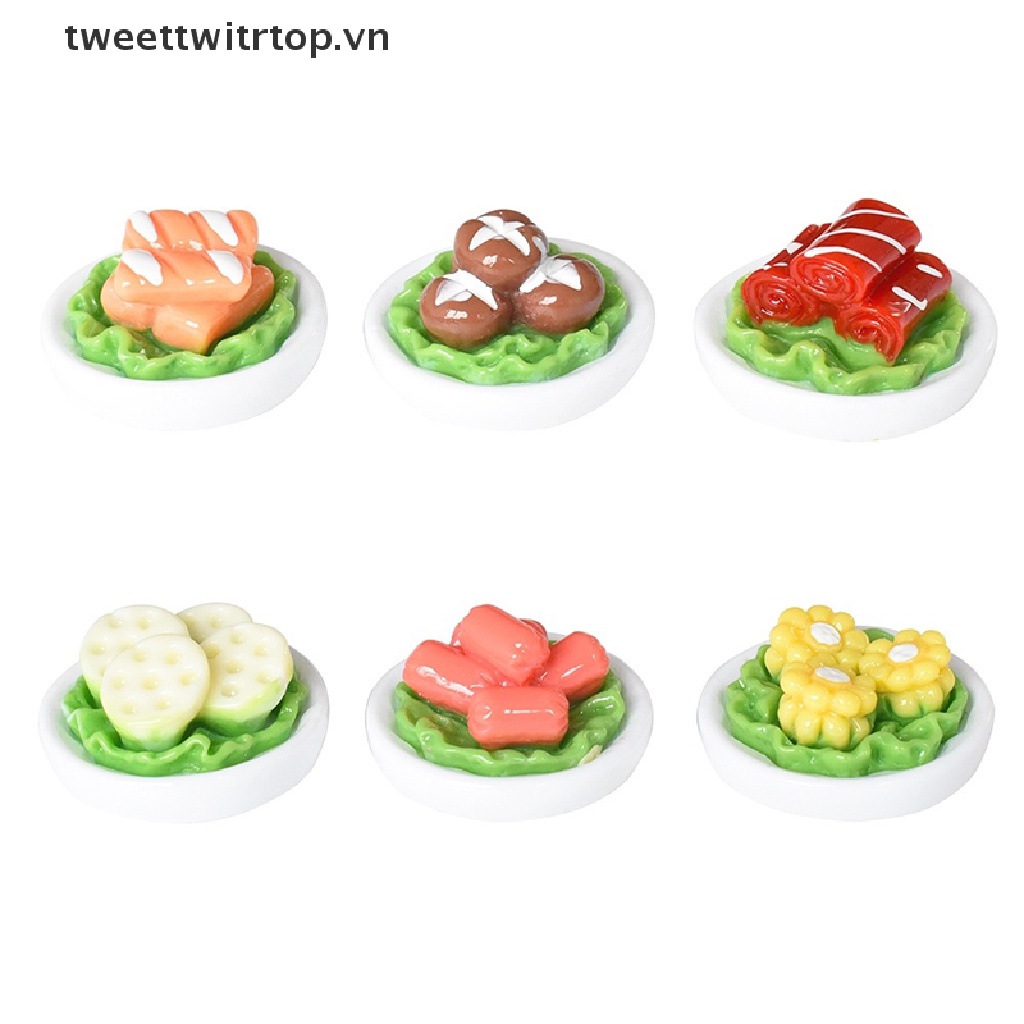 Set 5 Đĩa Mini Đồ Chơi Cho Bé Chơi Đồ Hàng