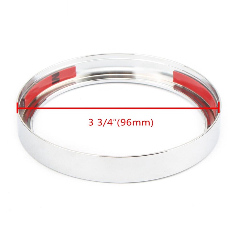 Viền Vòng Đệm Đồng Hồ Tốc Độ Xe Máy Màu Đen / Chrome Cho Harley Sportster XL883 1200 X48 72