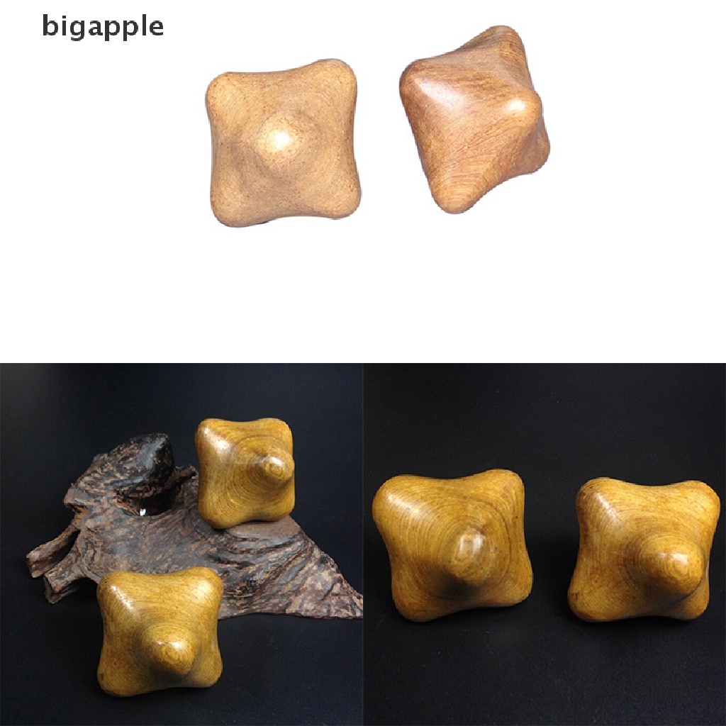 Set 2 Dụng Cụ Mát Xa Tay Bấm Huyệt Bằng Gỗ Tiện Dụng