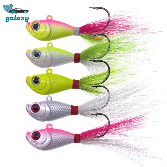 Galaxy Mồi Giả Nhử Cá 7g / 14g / 28g / 42g / 56g Bằng Nhựa Gắn Kèm Móc Câu