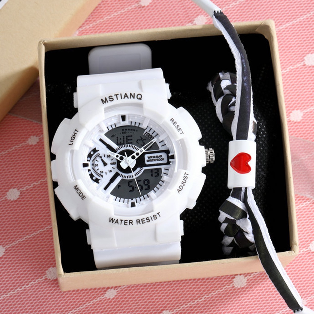 Đồng Hồ Điện Tử Chống Thấm Nước Thời Trang Dành Cho Trẻ Em Và Người Lớn